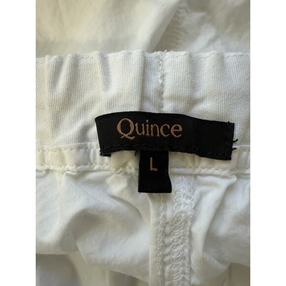 Quince women’s Pajama straight leg pant Size Large Cotton Drawstring Sleepwear - Picture 4 of 8